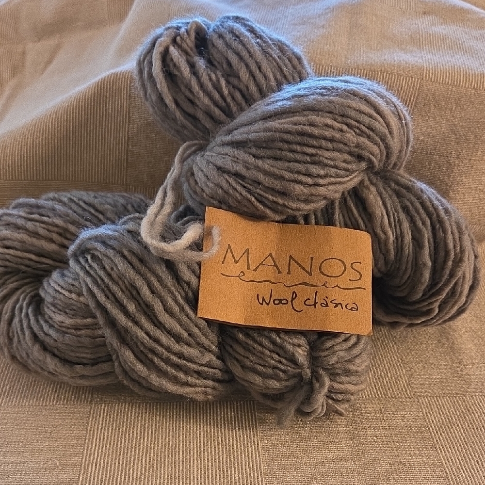 Manos Wool Clasica Gray Yarn